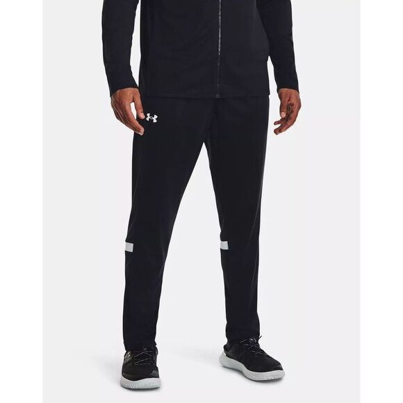 Under Armour 1376885-001 Men's Sz 2XL Black Team Knit Loose Fit Warm-Up Pants - Picture 11 of 13